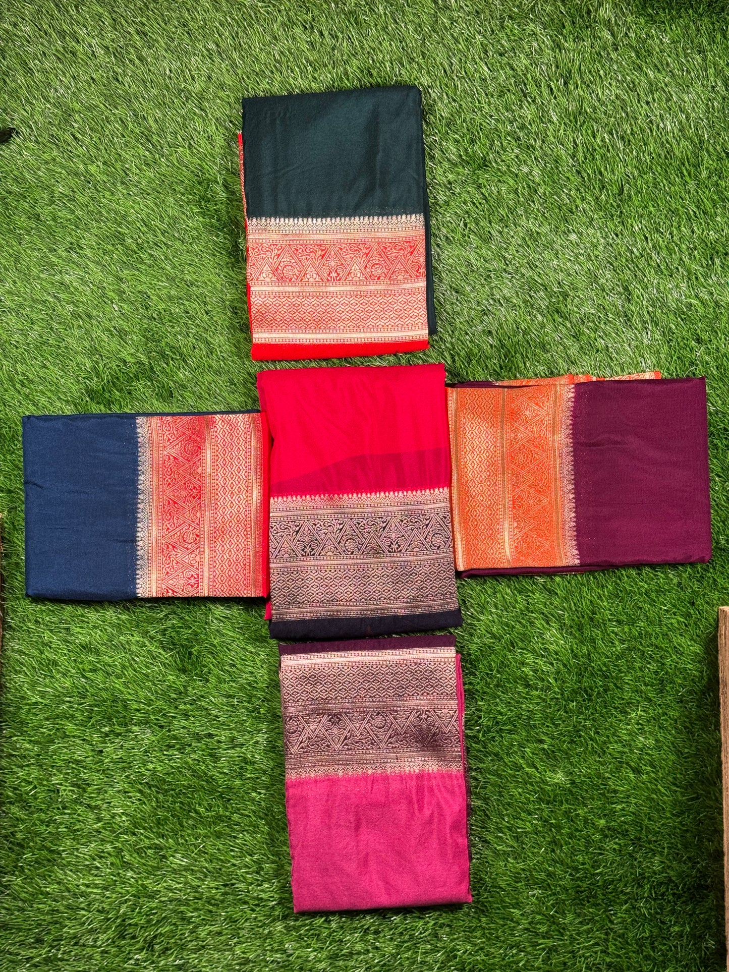 Premium Handloom Tussar Banarasi Saree | Festive & Wedding Wear