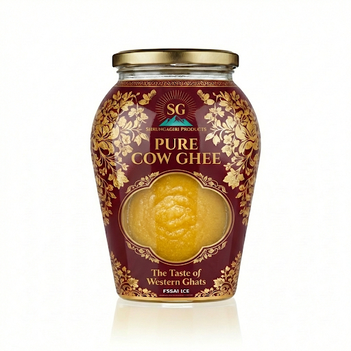 Shrungagiri Pure Cow Ghee – The Taste of Western Ghats (1 Kg)