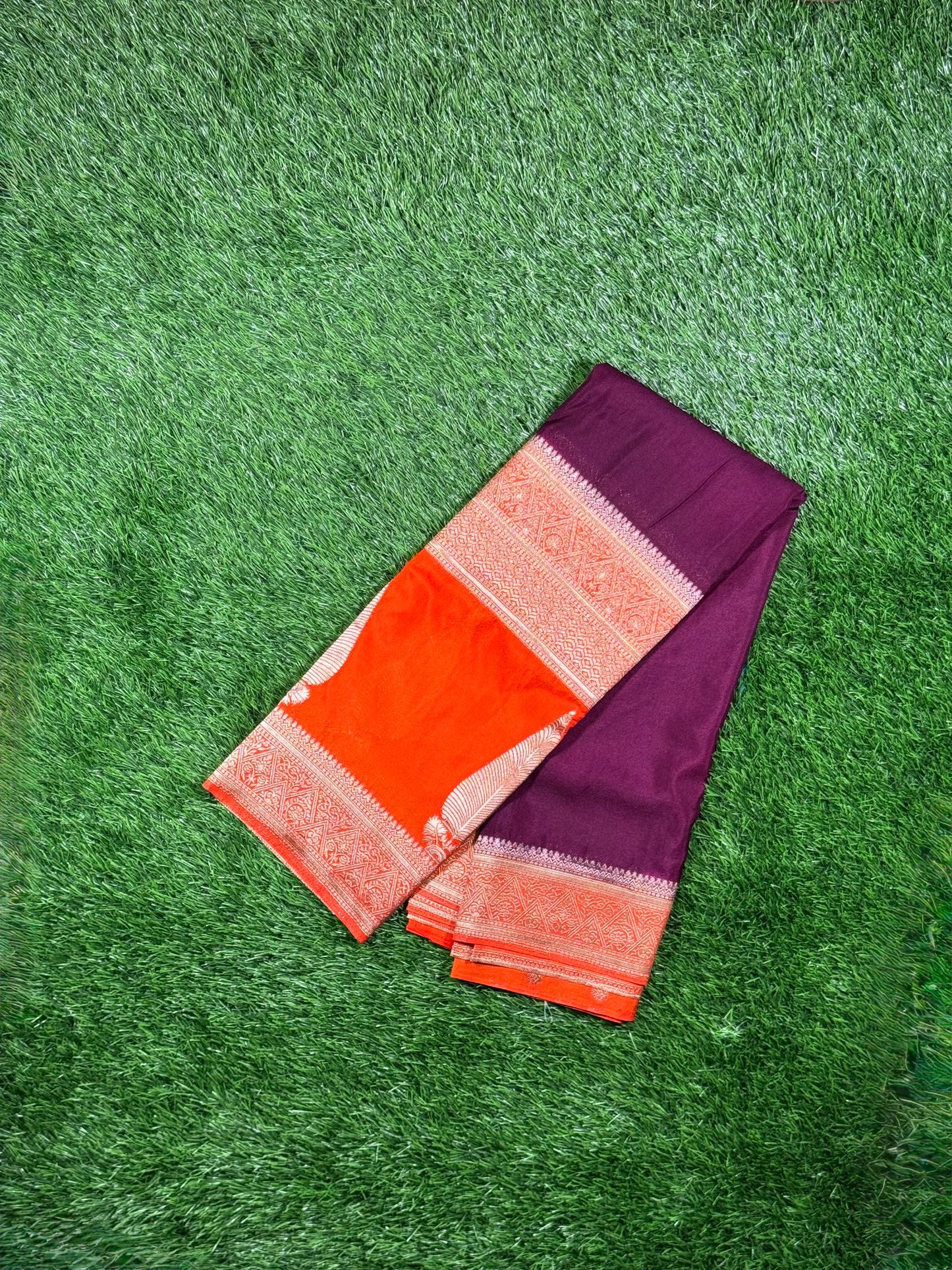 Premium Handloom Tussar Banarasi Saree | Festive & Wedding Wear
