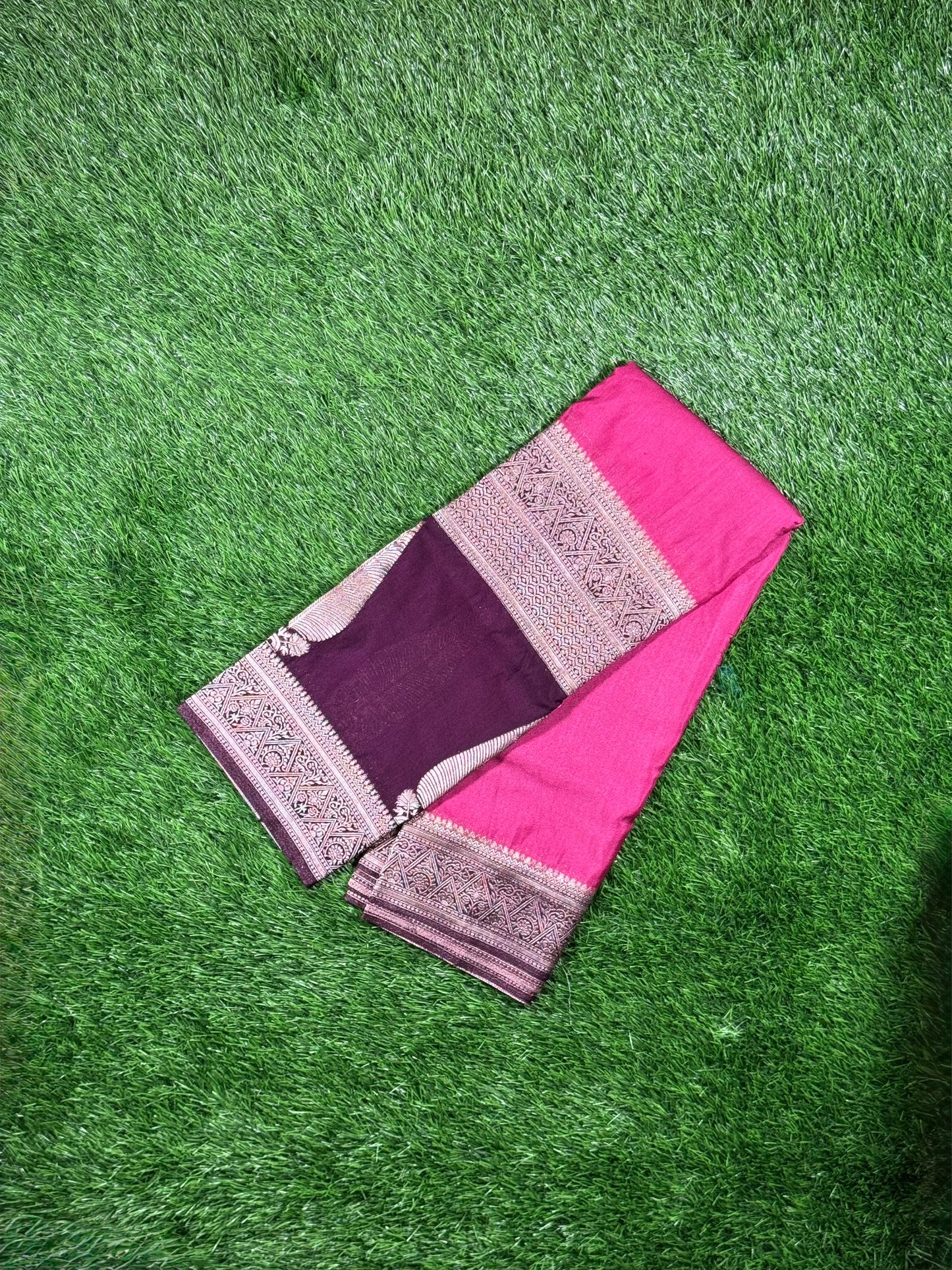 Premium Handloom Tussar Banarasi Saree | Festive & Wedding Wear