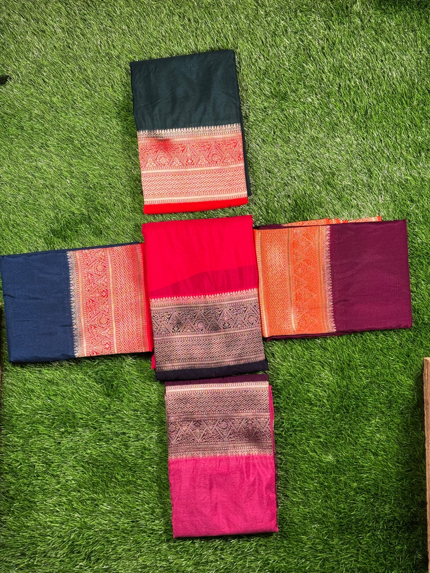 Premium Handloom Tussar Banarasi Saree | Festive & Wedding Wear