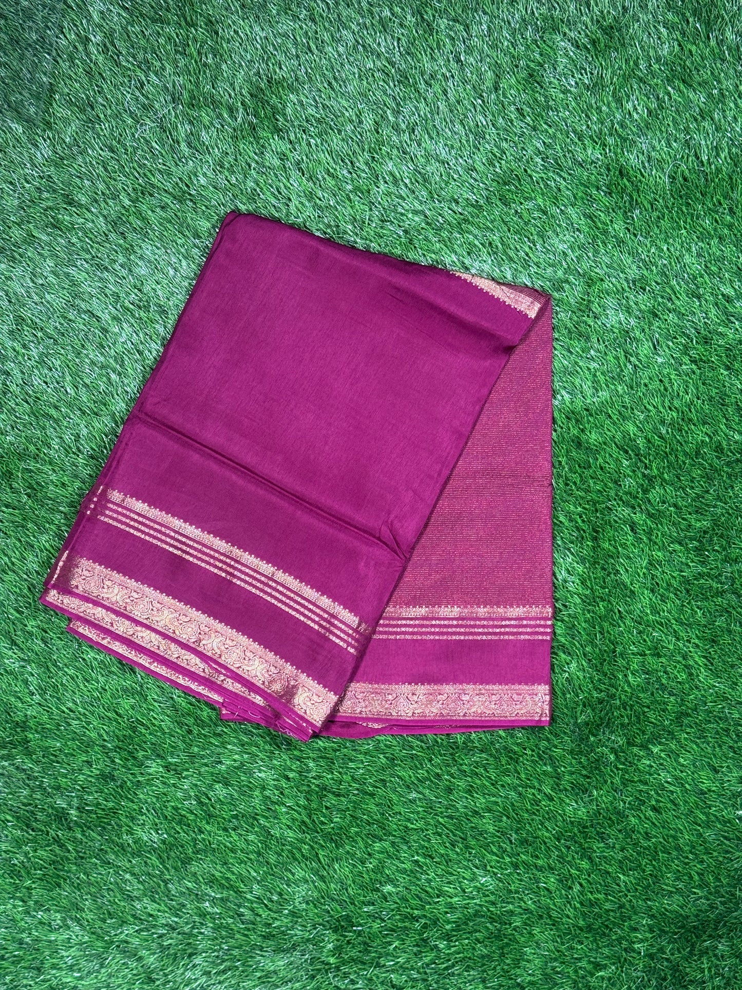 Elegant Raw Mango Silk Saree with Zari Stripes and Woven Buttas