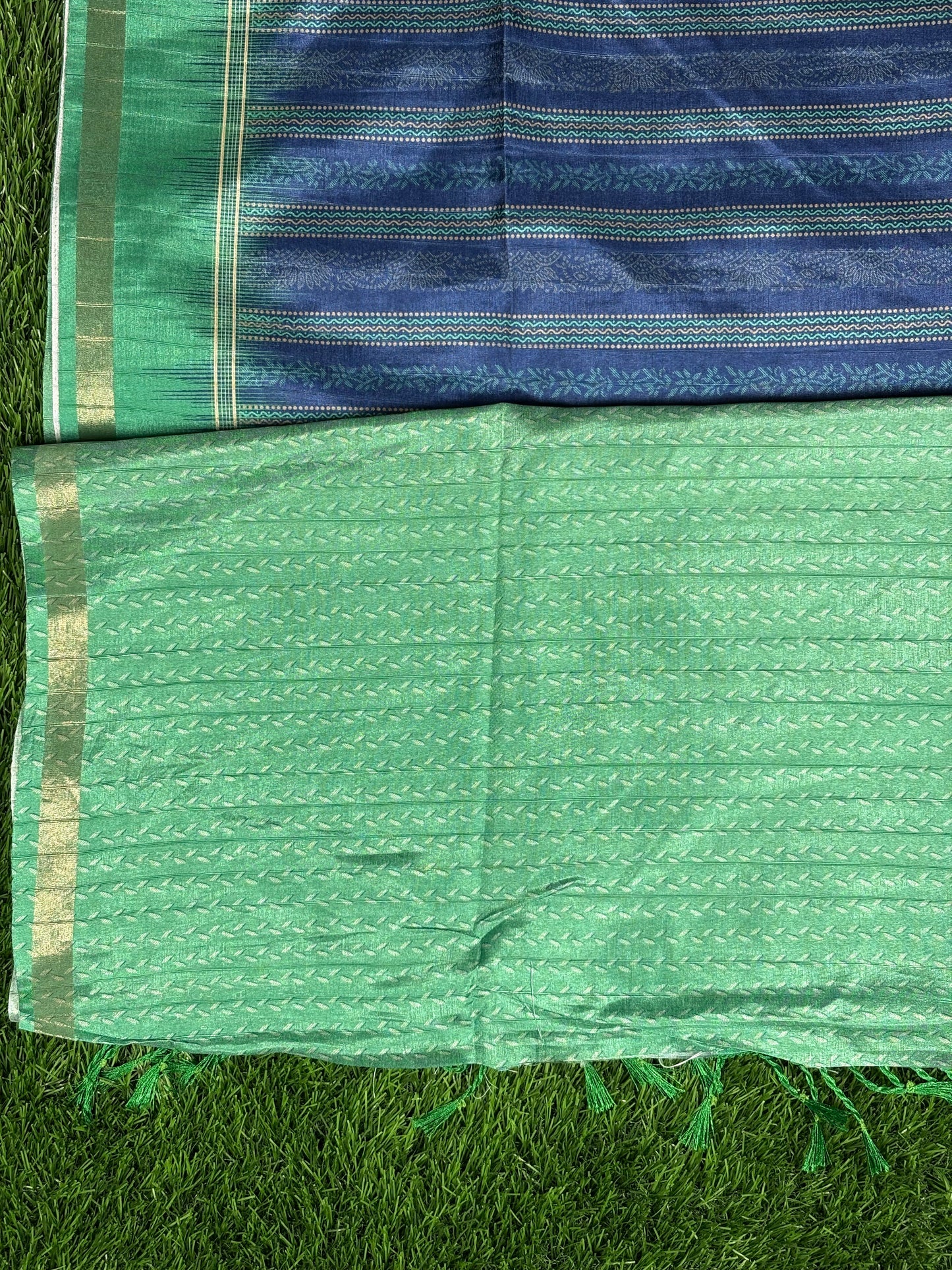 Shrungagiri Products: Cotton Crepe Saree with Floral Motifs