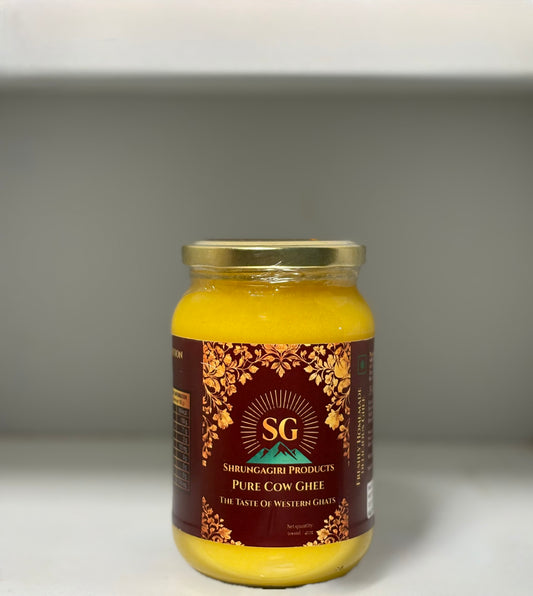 Shrungagiri Pure Cow Ghee – The Taste of Western Ghats (500ML)